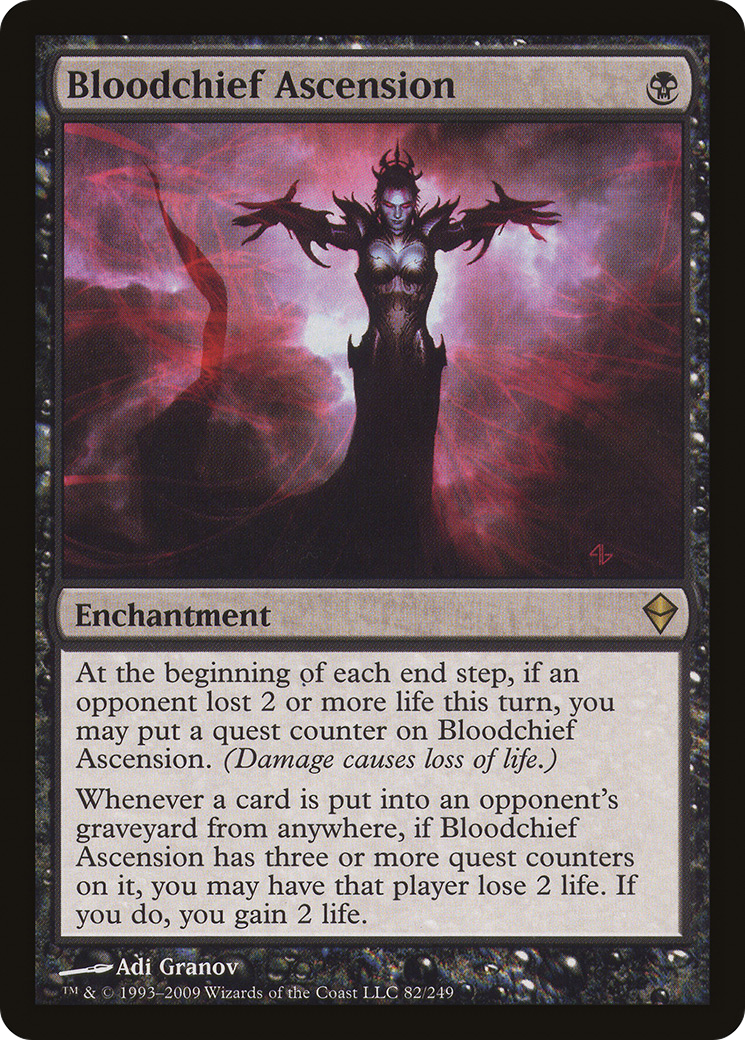 Image of Bloodchief Ascension [Zendikar]