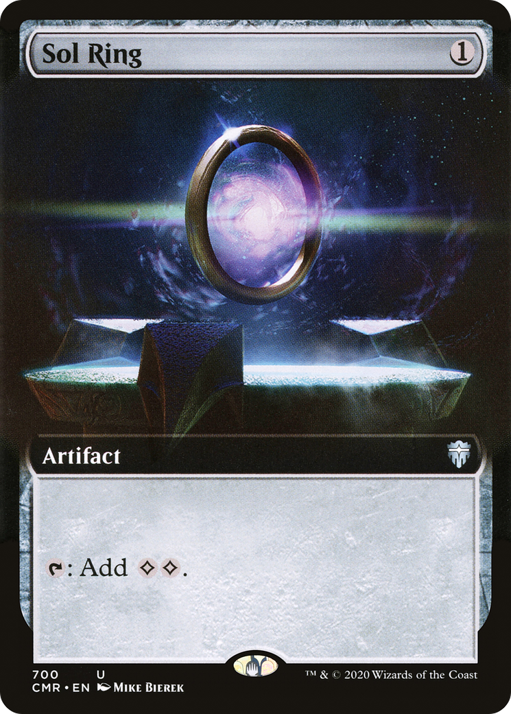 Image of Sol Ring (Extended Art) [Commander Legends]