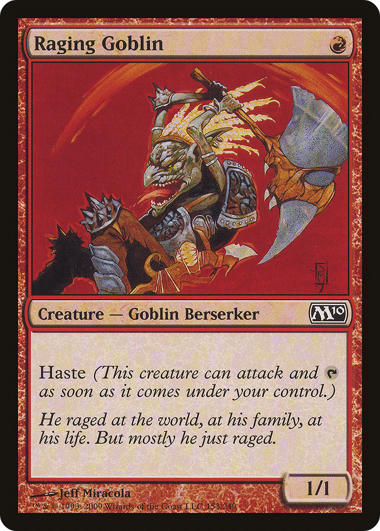 Image of Raging Goblin [Magic 2010]