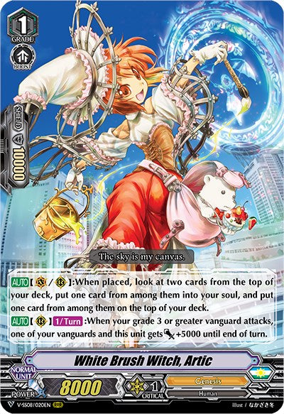 Image of White Brush Witch, Artic (V-SS08/020EN) [Clan Selection Plus Vol.2]