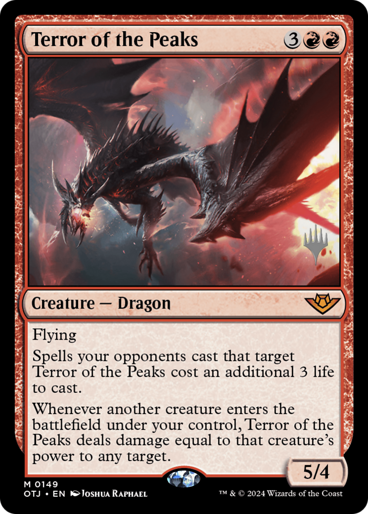 Image of Terror of the Peaks (Promo Pack) [Outlaws of Thunder Junction Promos]