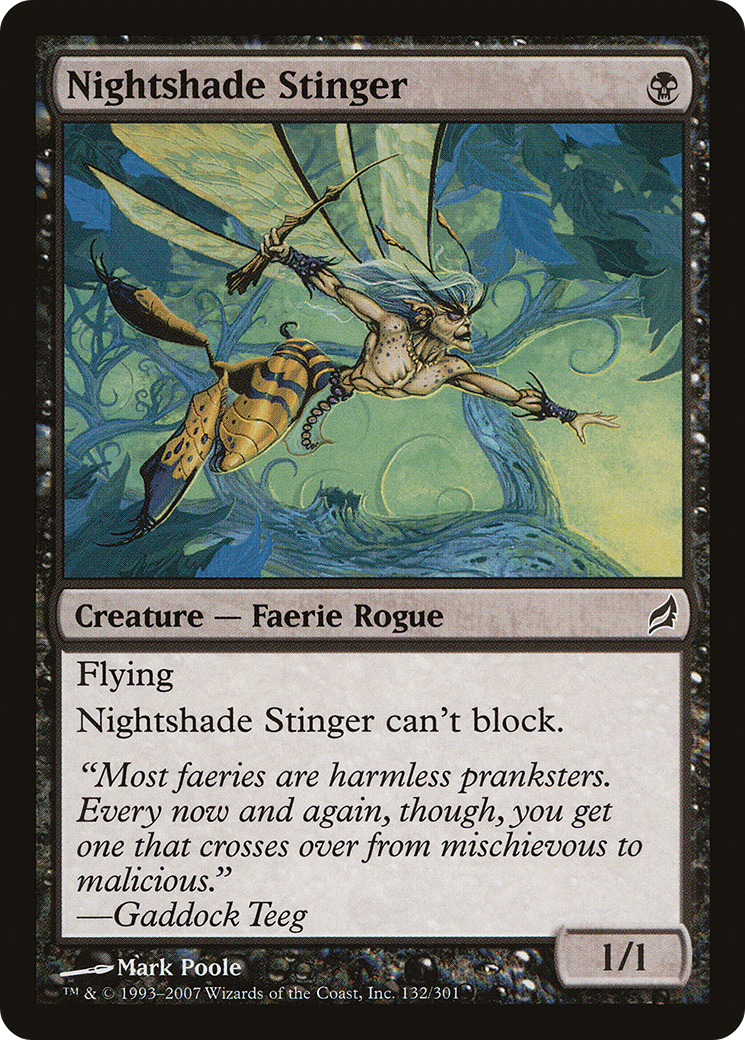 Image of Nightshade Stinger [Lorwyn]