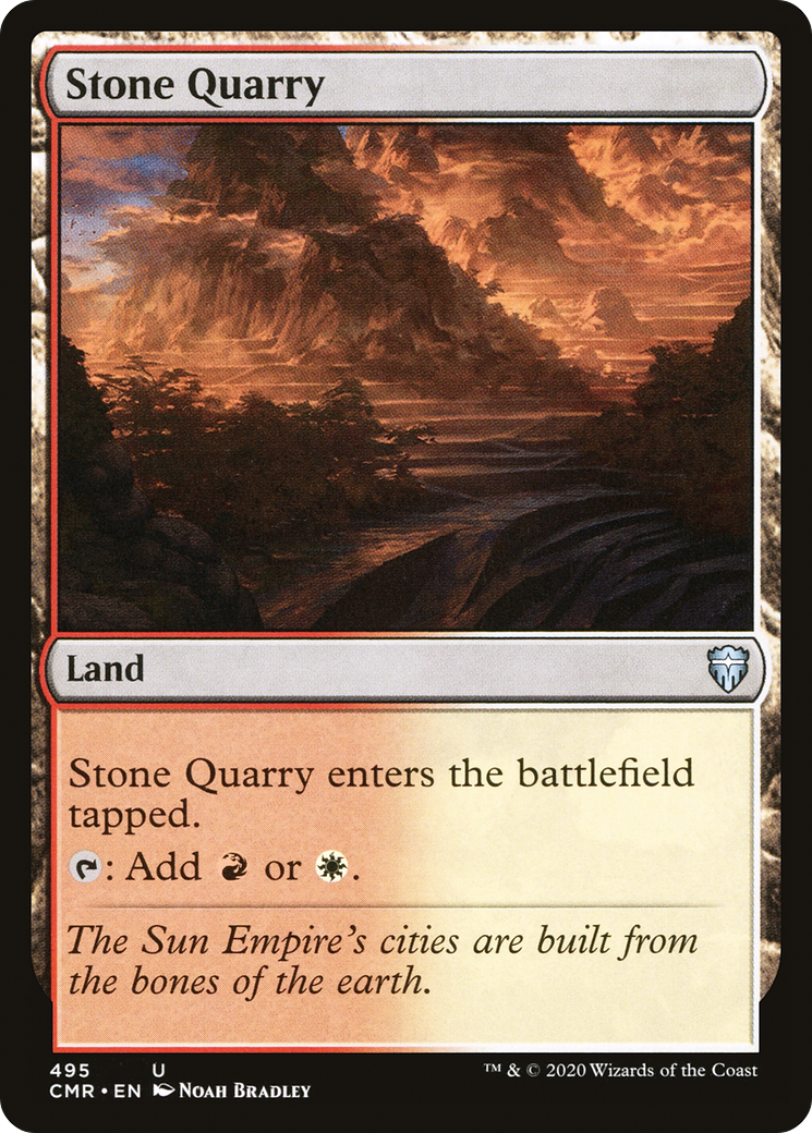Image of Stone Quarry [Commander Legends]