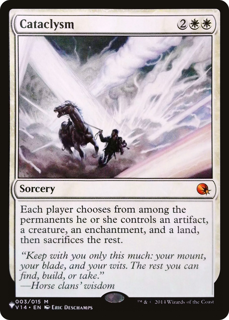 Image of Cataclysm [The List]