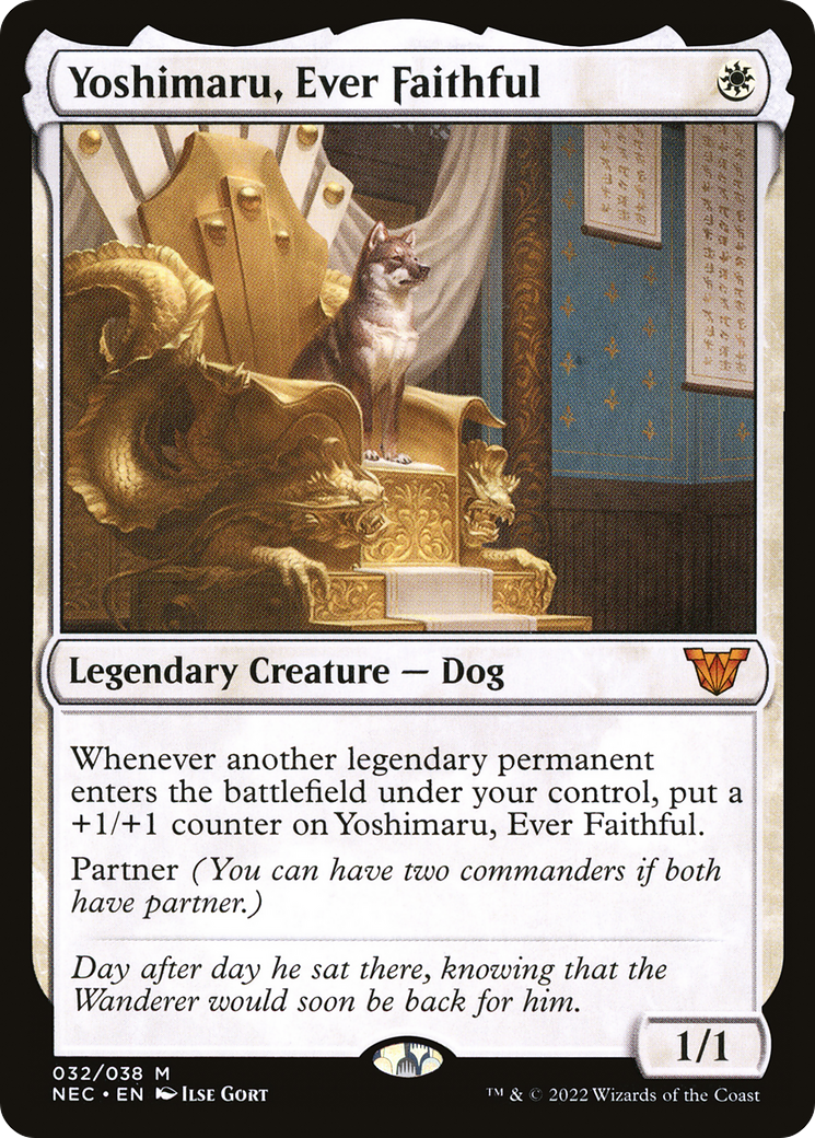 Image of Yoshimaru, Ever Faithful [Kamigawa: Neon Dynasty Commander]