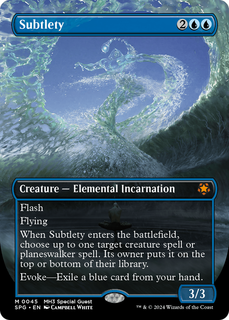 Image of Subtlety (Borderless) [Modern Horizons 3 Special Guests]