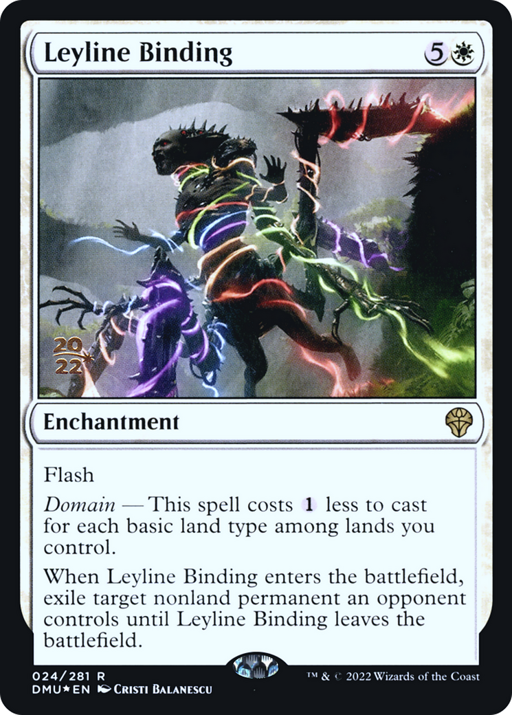 Image of Leyline Binding [Dominaria United Prerelease Promos]