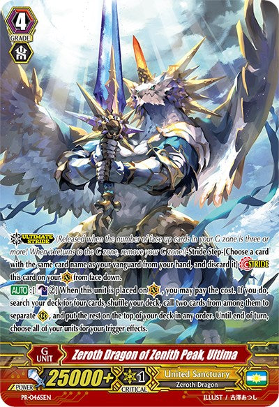 Image of Zeroth Dragon of Zenith Peak, Ultima (PR/0465EN) [Promo Cards]