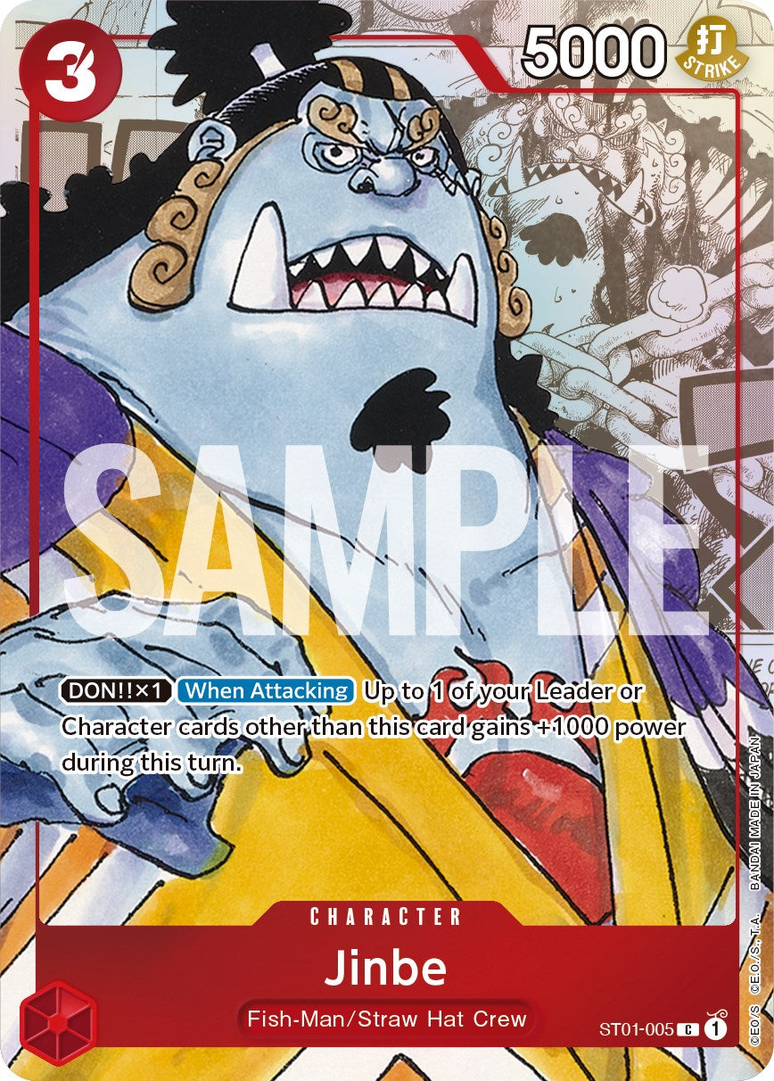 Image of Jinbe (Alternate Art) [One Piece Promotion Cards]