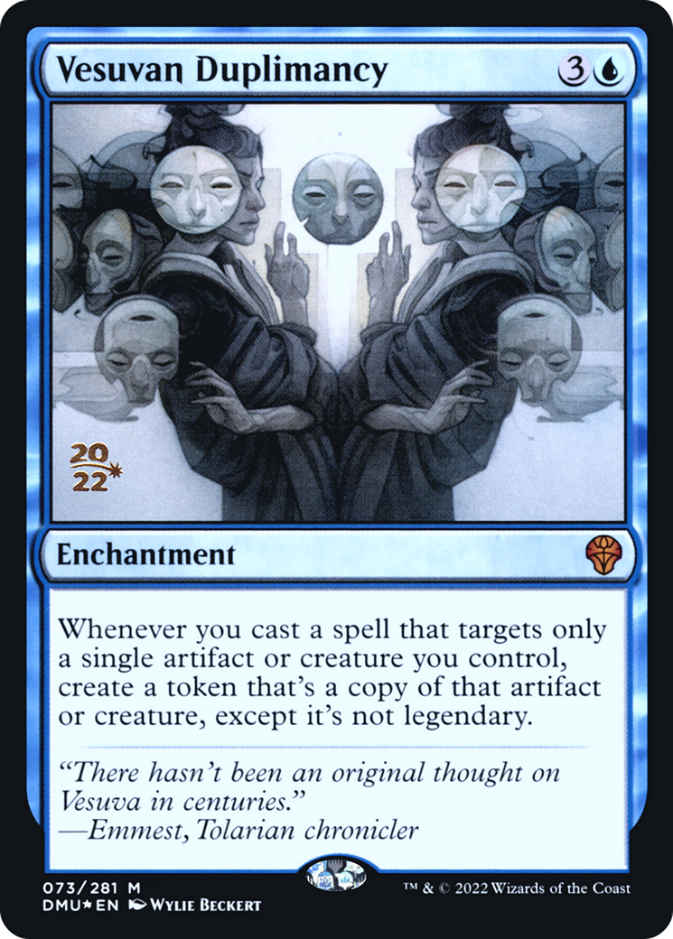 Image of Vesuvan Duplimancy [Dominaria United Prerelease Promos]