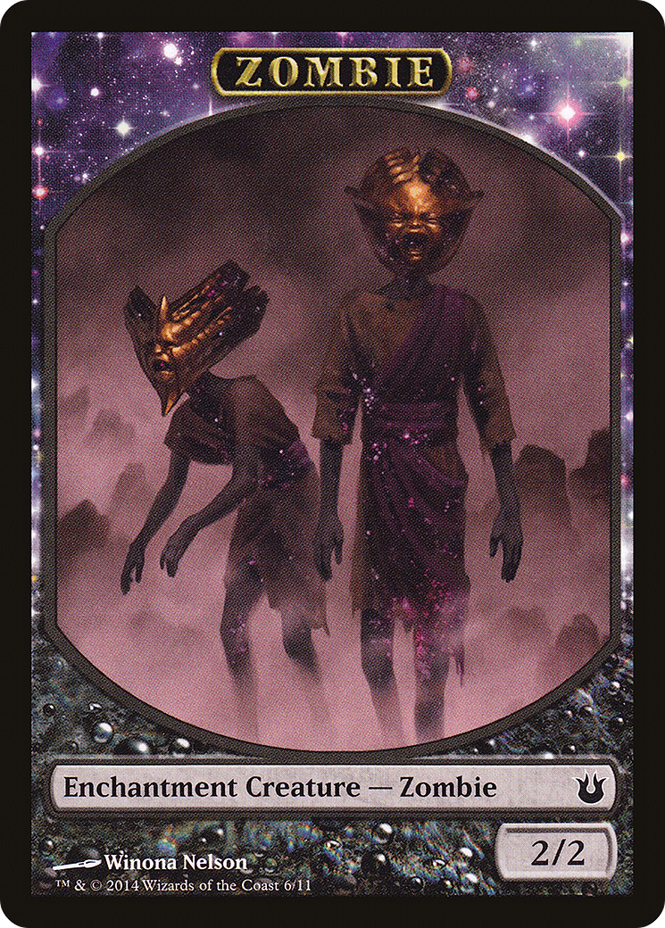 Image of Zombie Token [Born of the Gods Tokens]