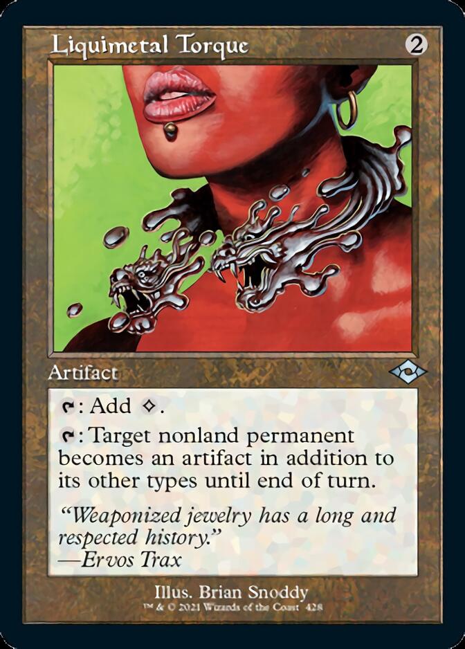 Image of Liquimetal Torque (Retro Foil Etched) [Modern Horizons 2]