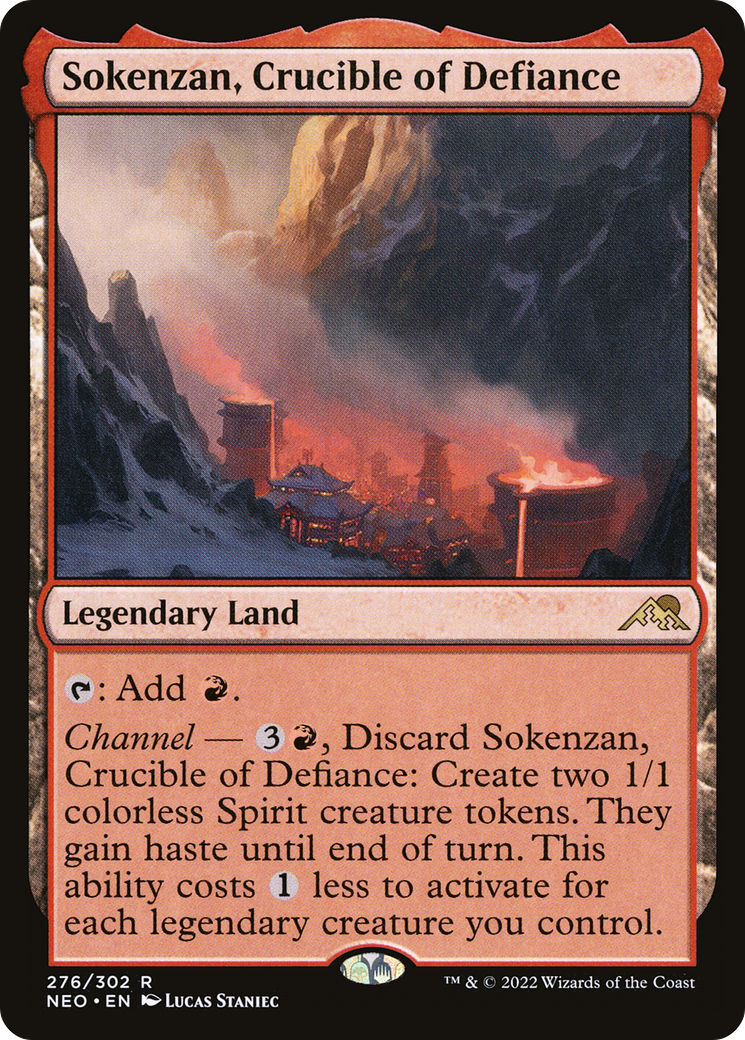 Image of Sokenzan, Crucible of Defiance [Kamigawa: Neon Dynasty]