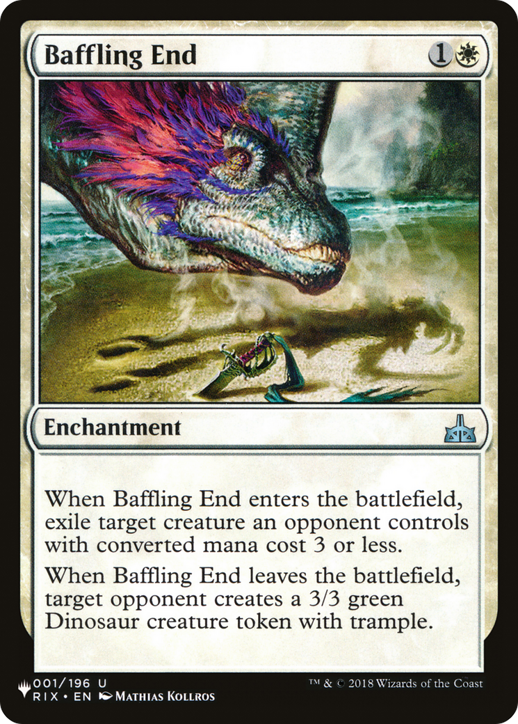 Image of Baffling End [The List]