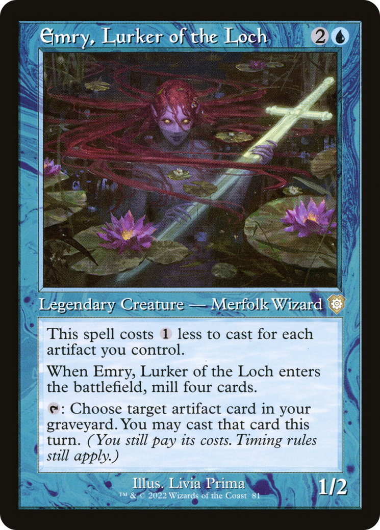 Image of Emry, Lurker of the Loch (Retro) [The Brothers' War Commander]