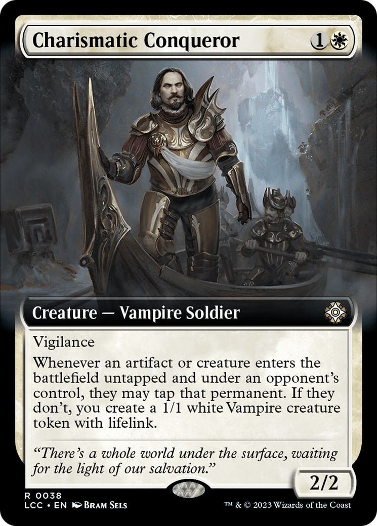Image of Charismatic Conqueror (Extended Art) [The Lost Caverns of Ixalan Commander]