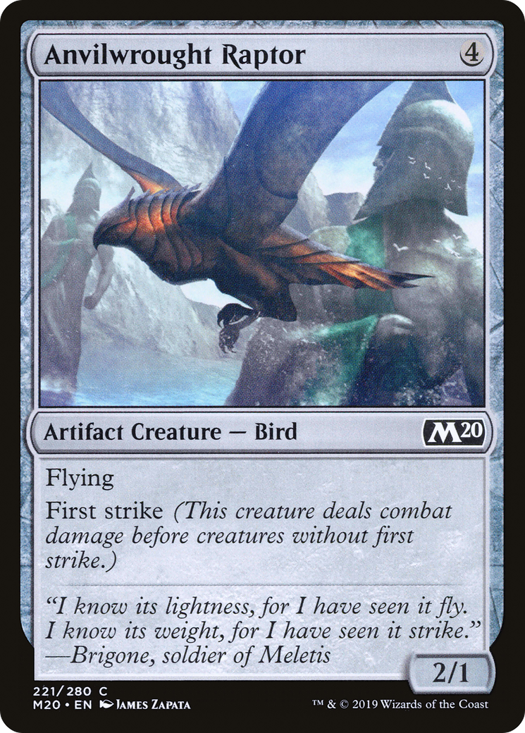 Image of Anvilwrought Raptor [Core Set 2020]