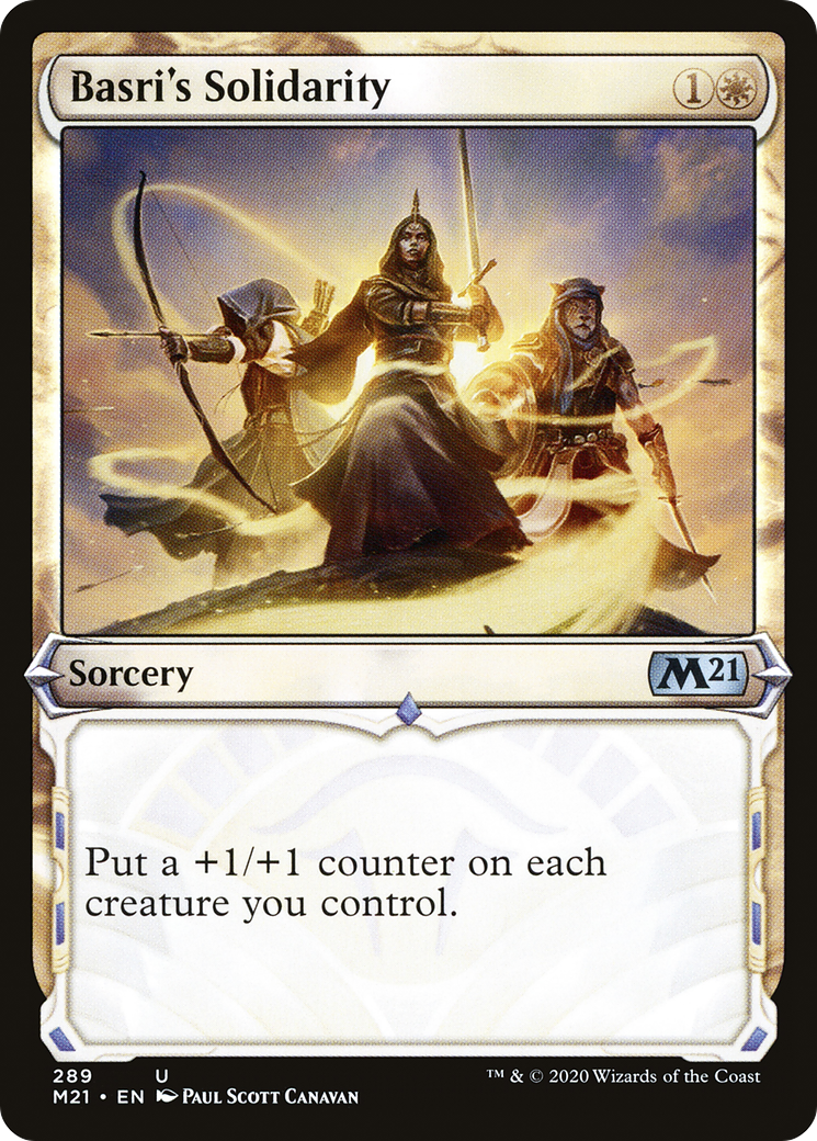 Image of Basri's Solidarity (Showcase) [Core Set 2021]