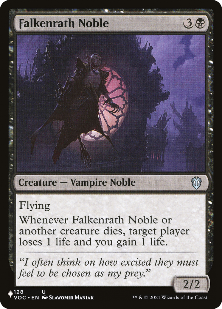 Image of Falkenrath Noble [The List]