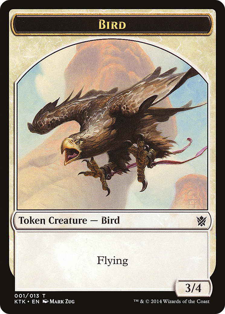 Image of Bird Token [Khans of Tarkir Tokens]