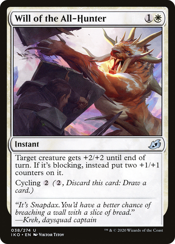 Image of Will of the All-Hunter [Ikoria: Lair of Behemoths]