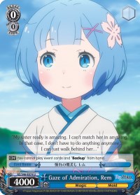 Image of Gaze of Admiration, Rem (RZ/S46-E074 U) [Re:ZERO]