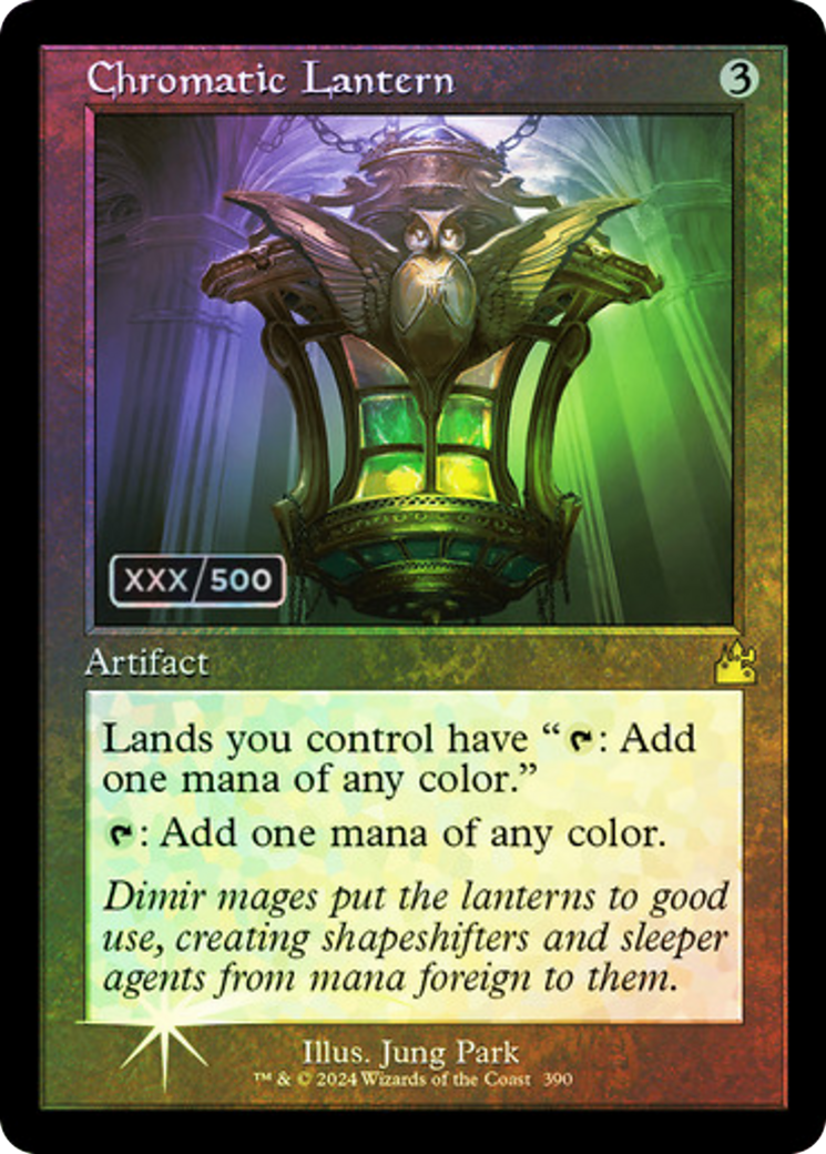 Image of Chromatic Lantern (Retro) (Serialized) [Ravnica Remastered]