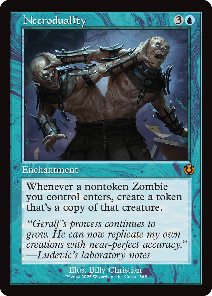Image of Necroduality (Retro Frame) [Innistrad Remastered]