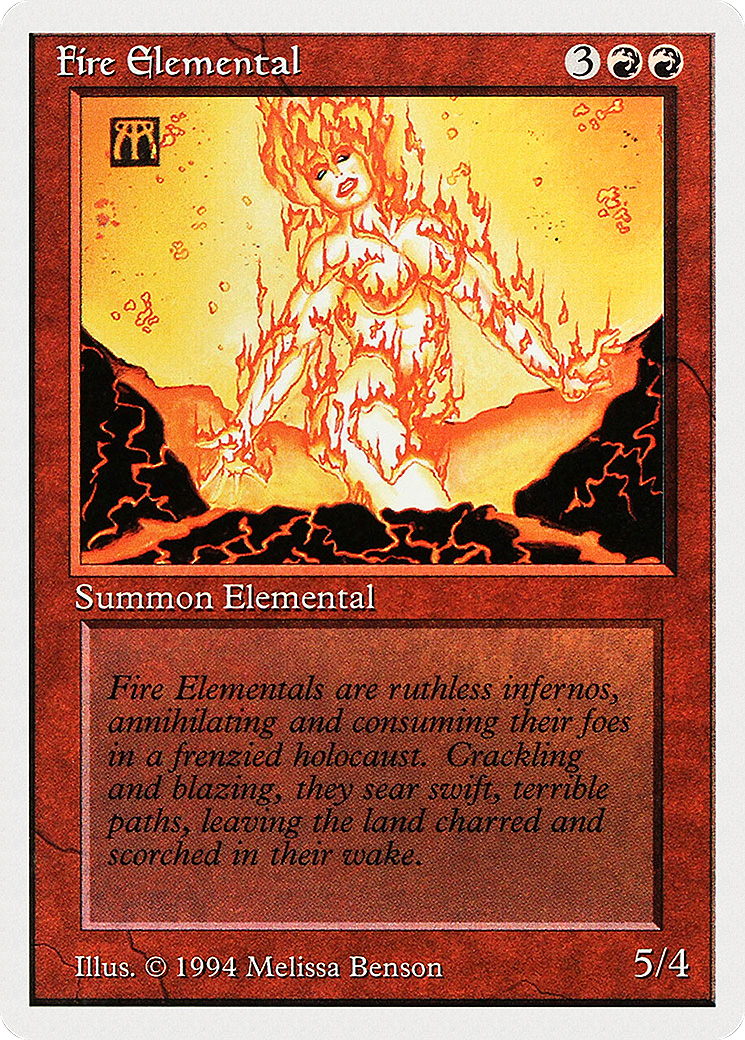 Image of Fire Elemental [Summer Magic / Edgar]