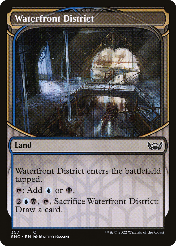 Image of Waterfront District (Showcase Skyscraper) [Streets of New Capenna]