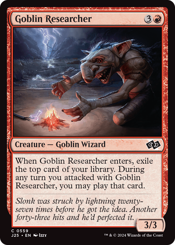 Image of Goblin Researcher [Foundations Jumpstart]