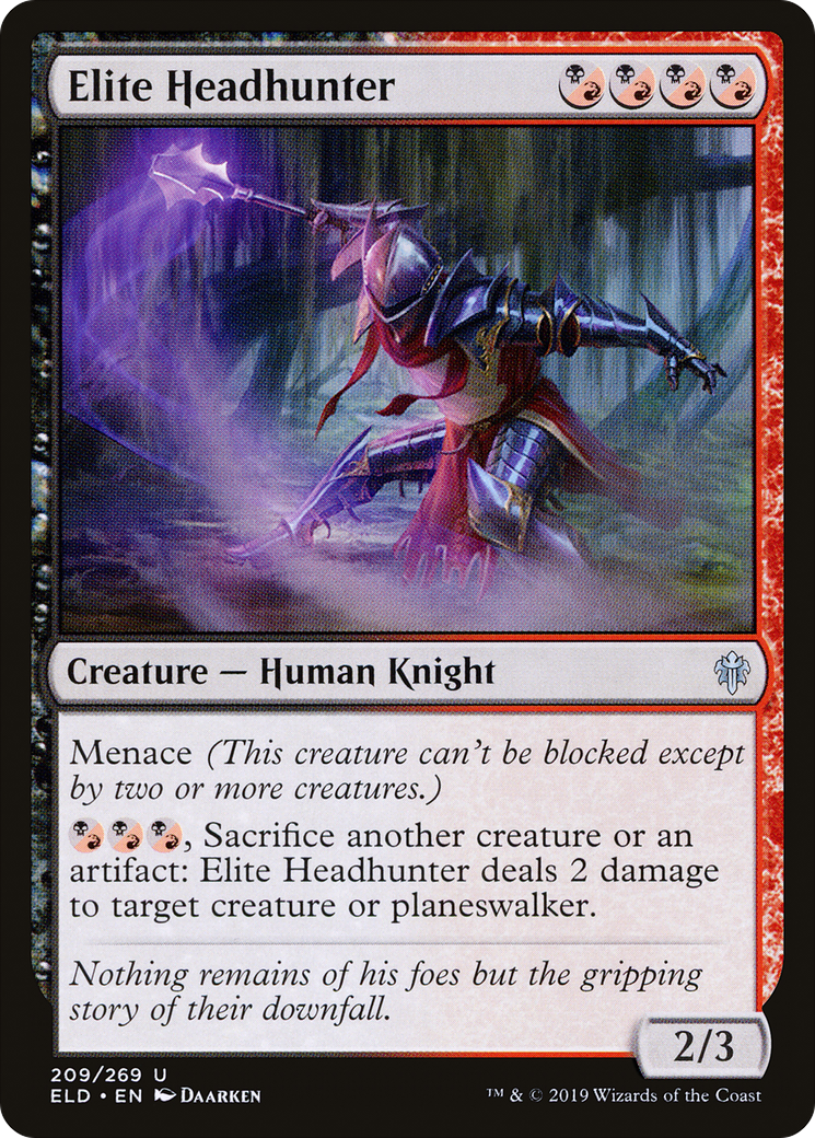 Image of Elite Headhunter [Throne of Eldraine]