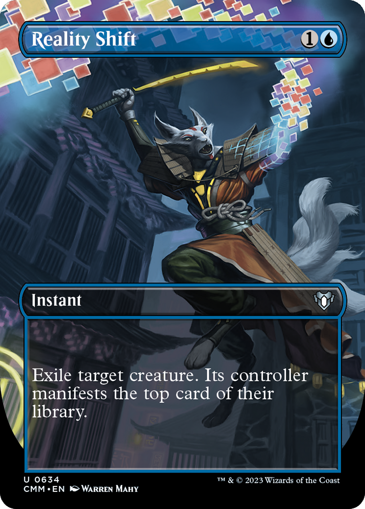 Image of Reality Shift (Borderless Alternate Art) [Commander Masters]