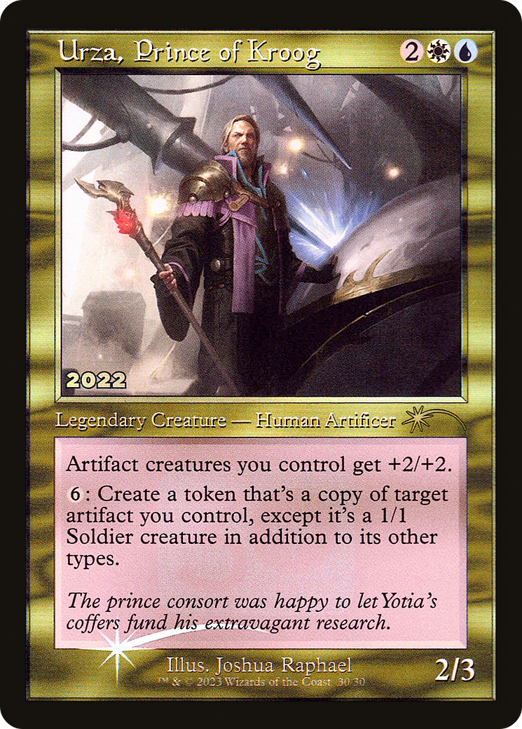Image of Urza, Prince of Kroog [30th Anniversary Promos]