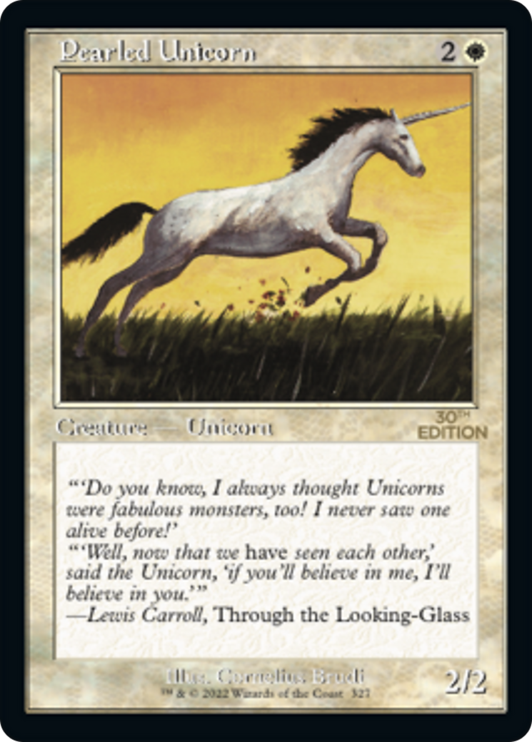 Image of Pearled Unicorn (Retro) [30th Anniversary Edition]