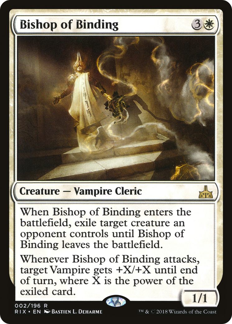 Image of Bishop of Binding [Rivals of Ixalan]
