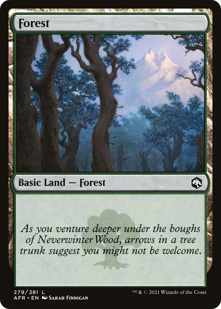 Image of Forest (279) [Dungeons & Dragons: Adventures in the Forgotten Realms]
