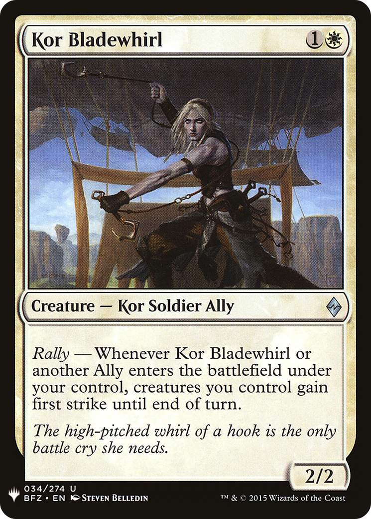 Image of Kor Bladewhirl [Mystery Booster]
