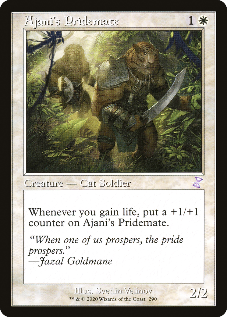 Image of Ajani's Pridemate (Timeshifted) [Time Spiral Remastered]