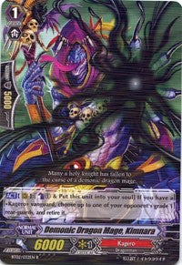 Image of Demonic Dragon Mage, Kimnara (BT02/032EN) [Onslaught of Dragon Souls]