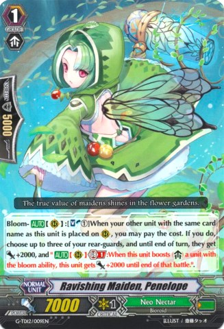 Image of Ravishing Maiden, Penelope (G-TD12/009EN) [Flower Princess of Abundant Blooming]