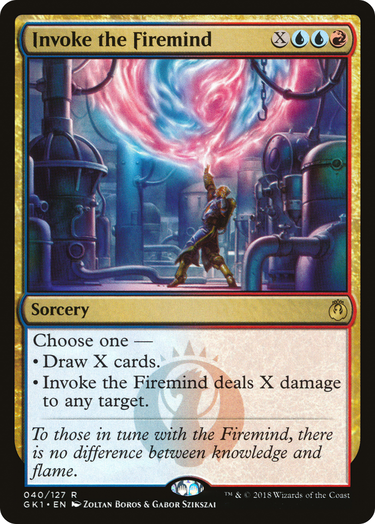 Image of Invoke the Firemind [Guilds of Ravnica Guild Kit]