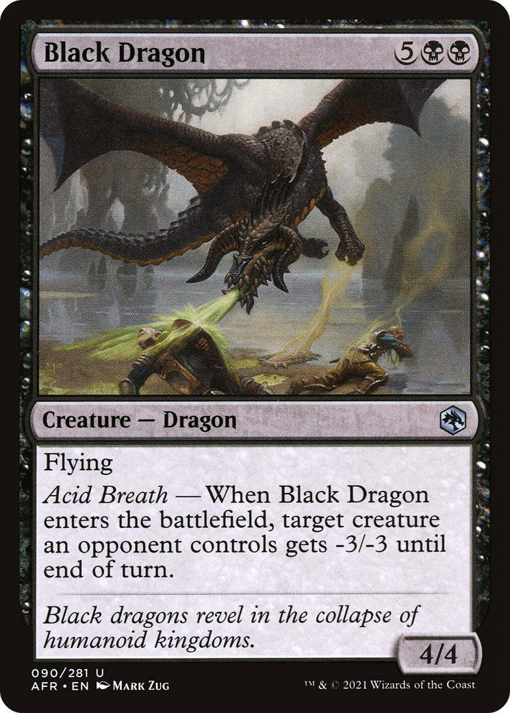 Image of Black Dragon [Dungeons & Dragons: Adventures in the Forgotten Realms]