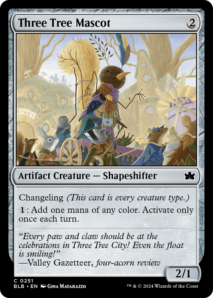 Image of Three Tree Mascot [Bloomburrow]
