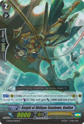 Image of Knight of Oblique Sundown, Radion (G-RC01/031EN) [Revival Collection]