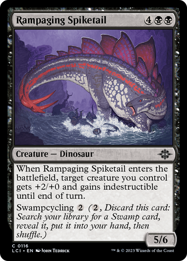 Image of Rampaging Spiketail [The Lost Caverns of Ixalan]