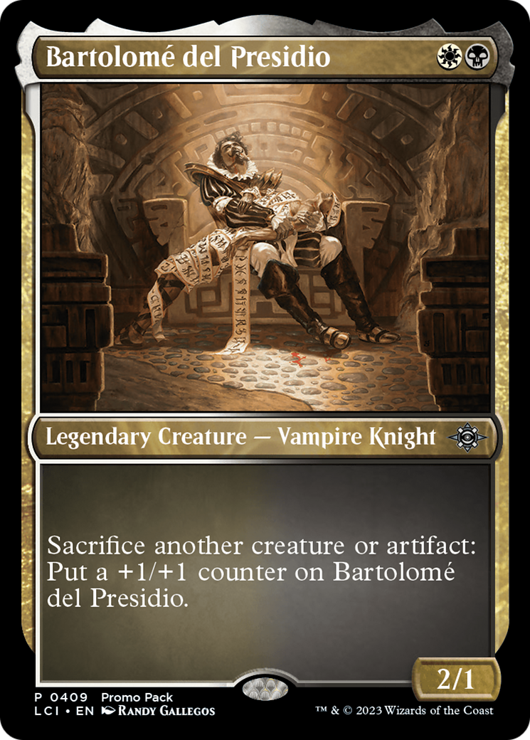 Image of Bartolome del Presidio (Promo Pack) [The Lost Caverns of Ixalan Promos]