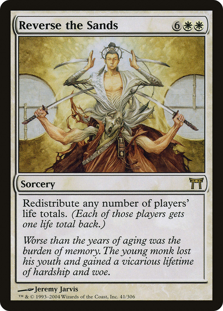Image of Reverse the Sands [Champions of Kamigawa]
