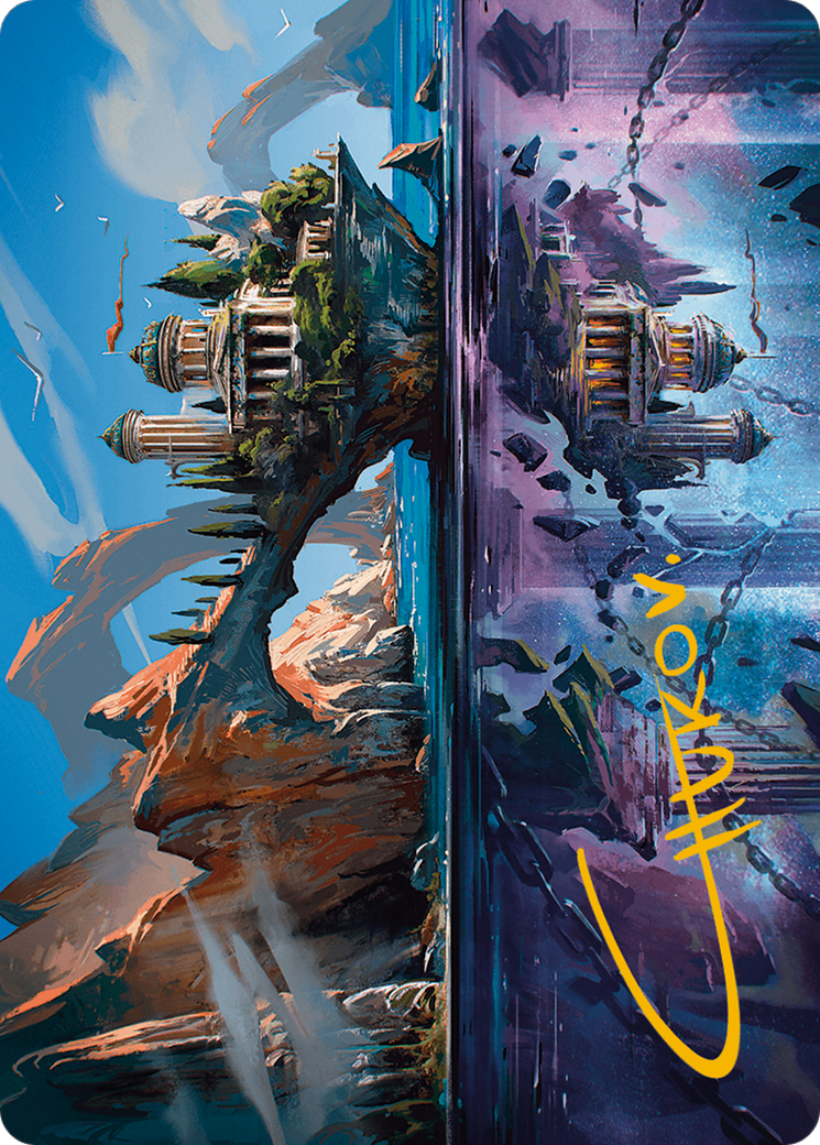 Image of Copy Land Art Card (Gold-Stamped Signature) [Modern Horizons 3 Art Series]
