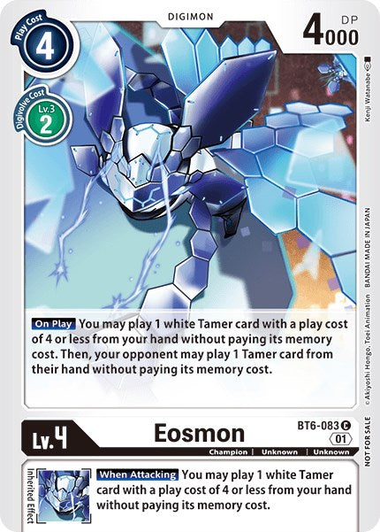 Image of Eosmon [BT6-083] (Tamer Party Vol. 5) [Double Diamond Promos]